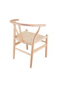 Krzesło BONBON naturalne rattanowo jesionowe Step Into Design