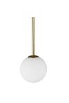 Lampa ścienna MIKA-1 biało złota 70 cm Step Into Design
