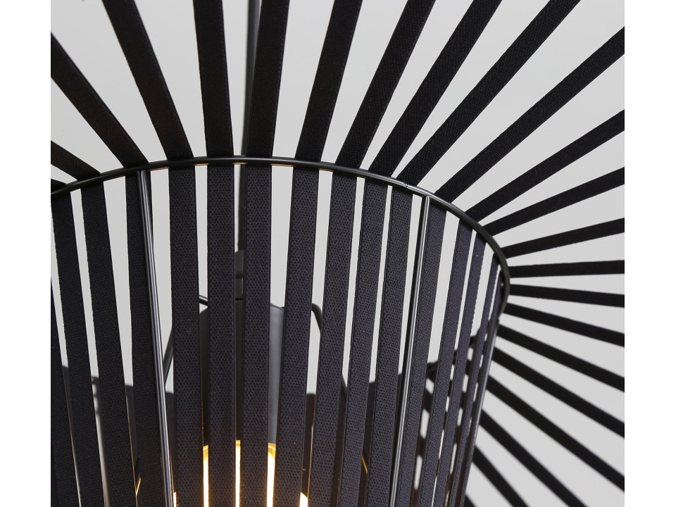 Lampa wisząca kapelusz SOMBRERO czarna 140 cm Step Into Design
