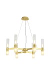 Lampa wisząca CANDELA-6 złota 70 cm Step Into Design