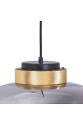 Lampa wisząca BOOM LED szaro złota 35 cm Step Into Design