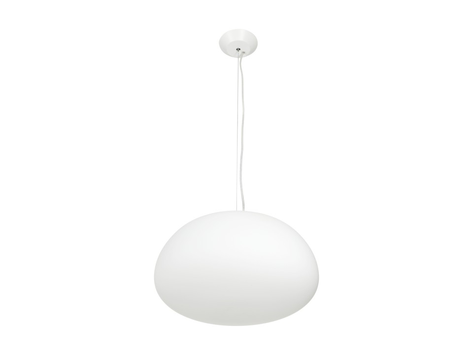 Lampa wisząca LUCIDUM FLAT biała 40 cm Step Into Design