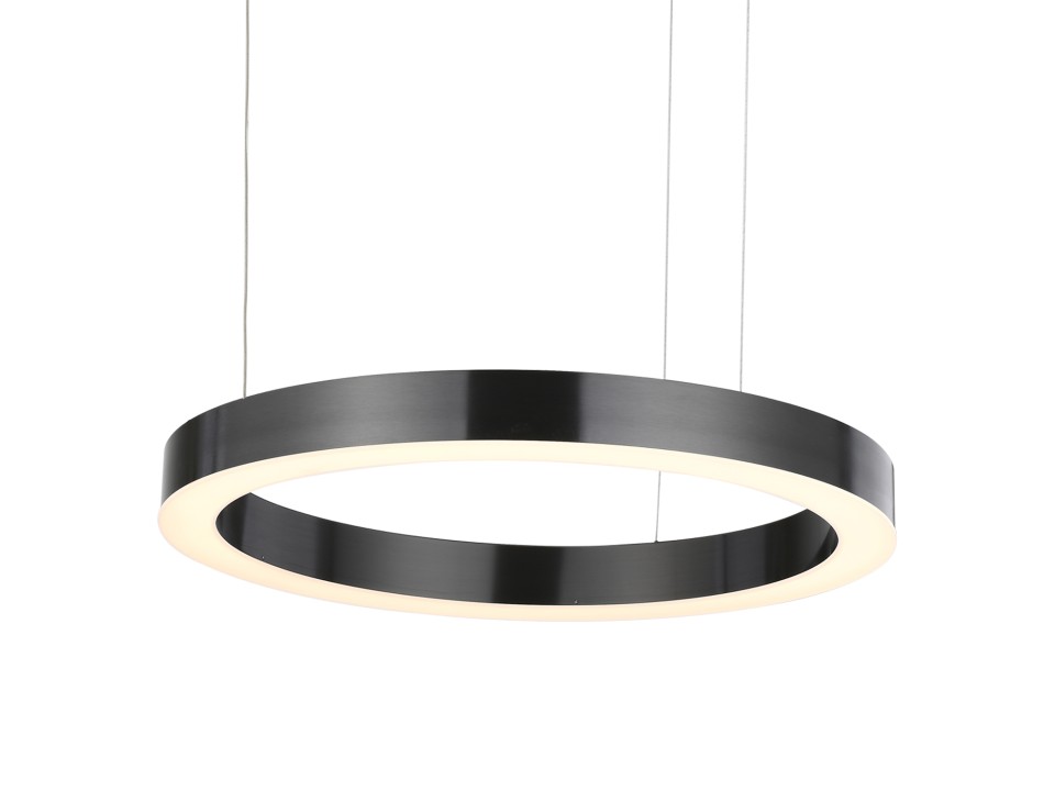 Lampa wisząca CIRCLE 40+100 LED tytanowa na 1 podsufitce Step Into Design