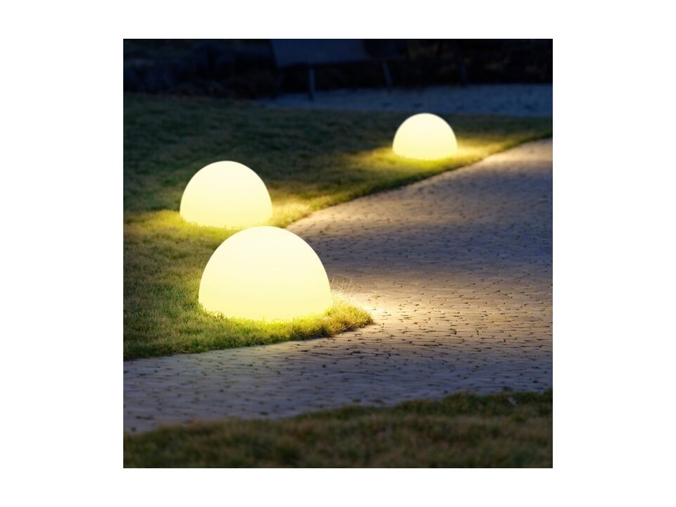 Lampa ogrodowa półkula ATMOSPHERE L LED RGBW 16 kolorów 50 cm Step Into Design