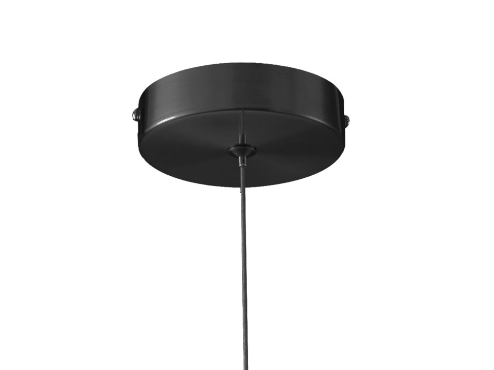 Lampa wisząca FANTASIA ROUND LED czarna 60 cm Step Into Design