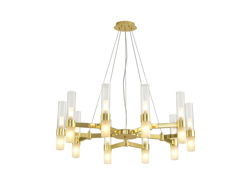 Lampa wisząca CANDELA-10 złota 85 cm Step Into Design