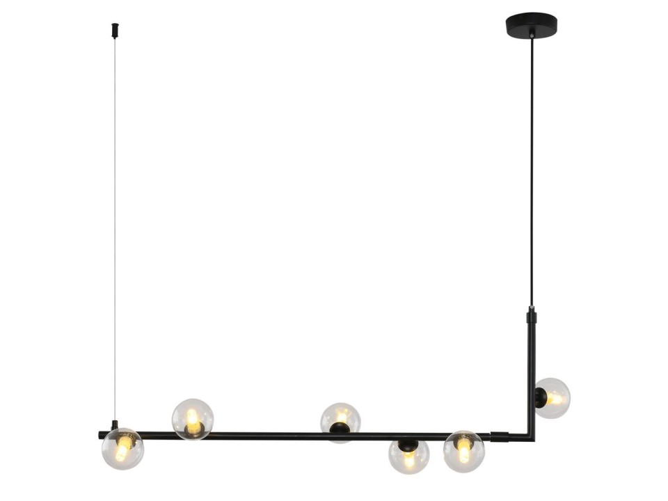 Lampa wisząca SIMPLY czarna 90 cm Step Into Design