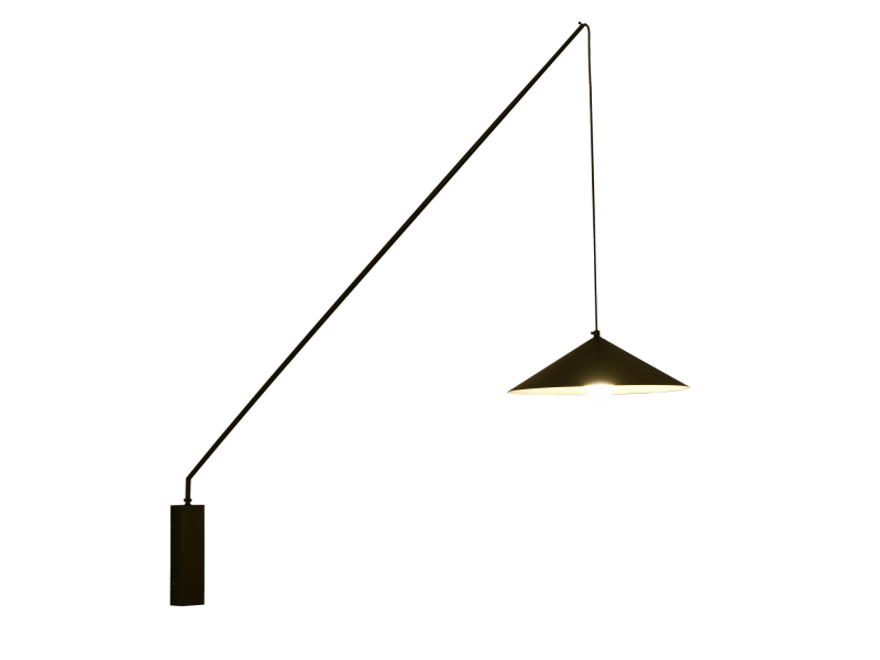 Lampa ścienna SWING czarna 140 cm Step Into Design