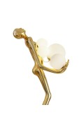 Lampa podłogowa WOMAN GOLD złoty połysk 180 cm Step Into Design