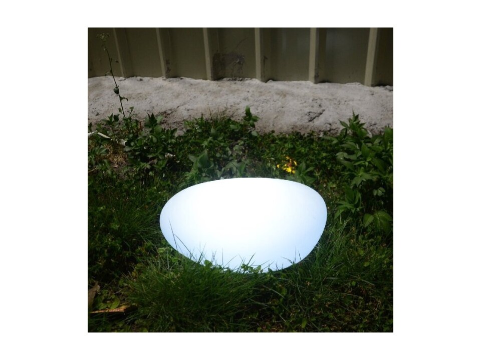 Lampa ogrodowa kamień PEBBLE L LED RGBW 16 kolorów 40 cm Step Into Design