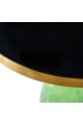Stolik kawowy DOLCE zielono czarny 50 cm Step Into Design
