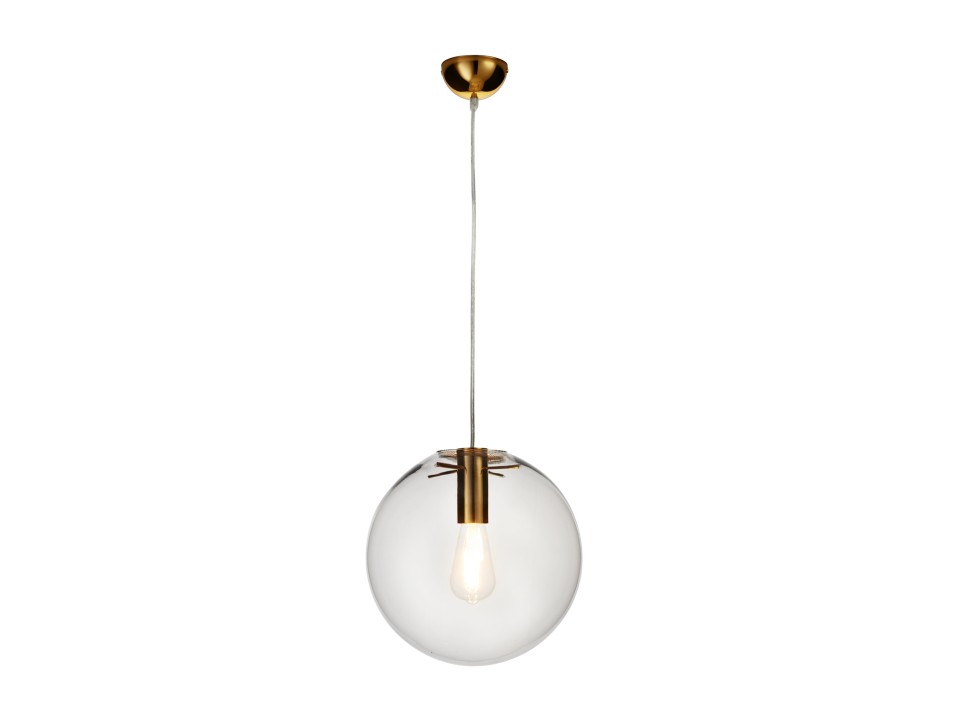 Lampa wisząca TONDA złota 30 cm Step Into Design