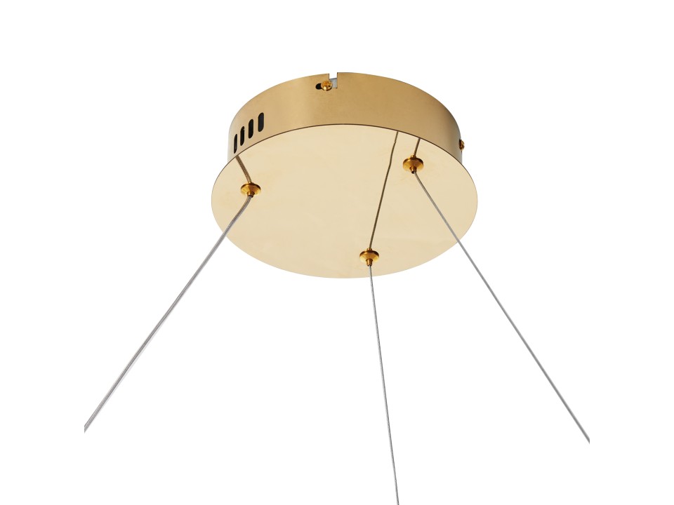Lampa wisząca CIRCLE SLIM 60 LED złoty 60 cm Step Into Design