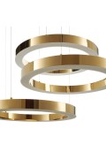 Lampa wisząca CIRCLE 60+60+60 LED złoty połysk na 1 podsufitce Step Into Design