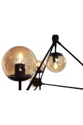 Lampa wisząca ASTRIFERO-15 transparentno czarna 110 cm Step Into Design