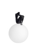 Lampa stołowa WOMAN-2 czarna 35 cm Step Into Design