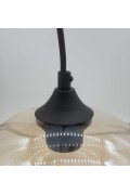 Lampa wisząca LOVE BOMB bursztynowa 25 cm Step Into Design