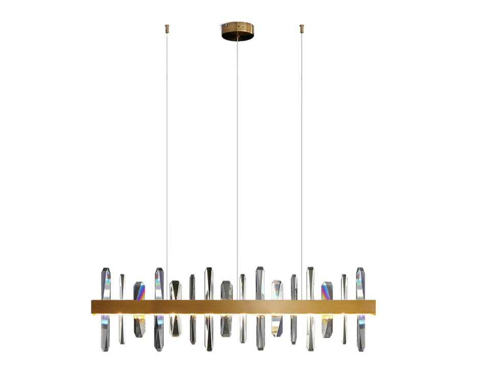 Lampa wisząca ARCTIC LED złota 100 cm Step Into Design