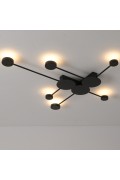 Lampa ścienna CLEX - 6 LED czarna 89 cm Step Into Design