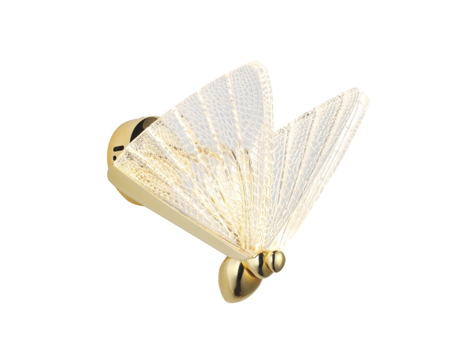 Lampa ścienna BEE LED złota 22 cm Step Into Design