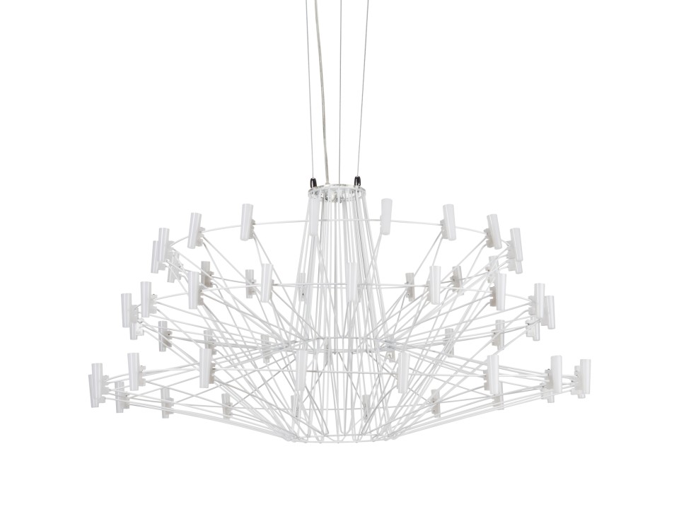 Lampa wisząca MADAME L biała 100 cm Step Into Design