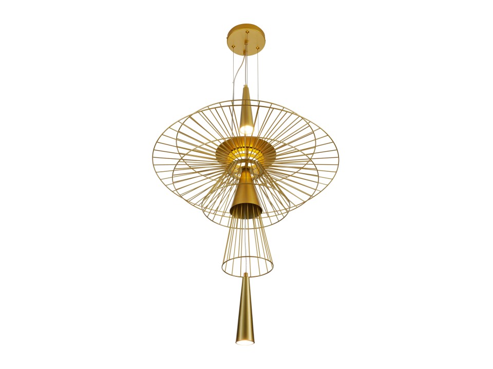Lampa wisząca SUSSO L złota 60 cm Step Into Design