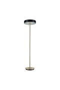 Lampa podłogowa ARTDECO czarno - złota 162 cm Step Into Design