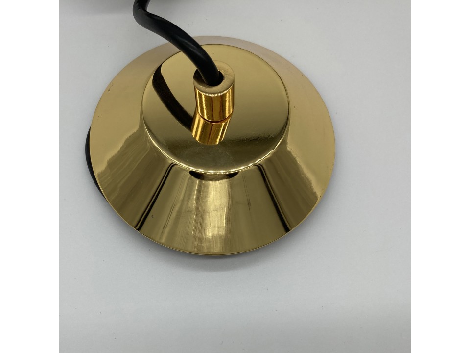 Lampa wisząca GOLDEN PIPE-1 czarno złota 5 cm Step Into Design
