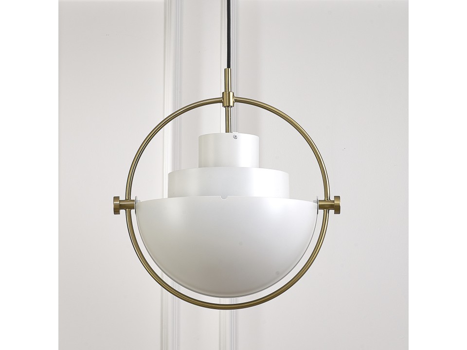 Lampa wisząca MOBILE biała 38 cm Step Into Design