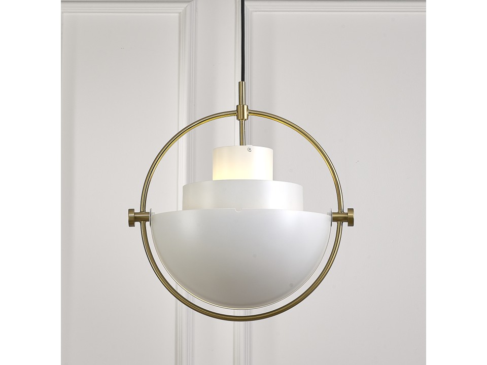 Lampa wisząca MOBILE biała 38 cm Step Into Design