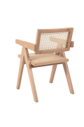 Krzesło BOHO drewniane w kolorze naturalnym z podłokietnikami Step Into Design