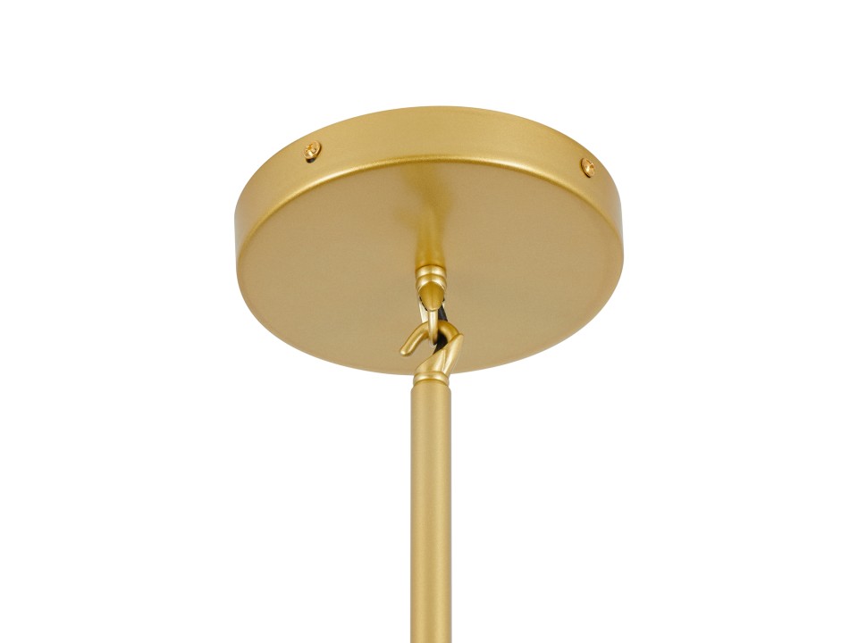 Lampa wisząca MODERN ORCHID-9 złoto szara 150 cm Step Into Design