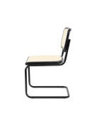 Krzesło VIENNA rattanowo czarne Step Into Design