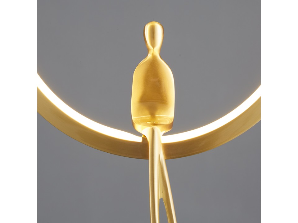 Lampa wisząca AMICI led złota 27 cm Step Into Design