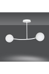 Lampa sufitowa HALLDOR 2 WHITE - Emibig