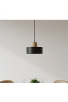 Lampa wisząca TORIN 1 BLACK - Emibig