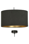 Lampa wisząca HILDE 1 BL BLACK - Emibig