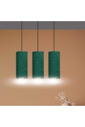 Lampa wisząca BENTE 3 BL GREEN