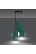 Lampa wisząca BENTE 3 BL PREMIUM GREEN