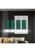 Lampa wisząca BENTE 4 BL GREEN