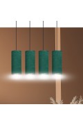 Lampa wisząca BENTE 4 BL GREEN