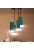 Lampa wisząca BENTE 4 BL PREMIUM GREEN