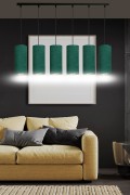 Lampa wisząca BENTE 6 BL GREEN