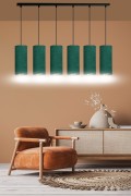 Lampa wisząca BENTE 6 BL GREEN