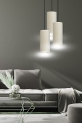 Lampa wisząca BENTE 3 BL PREMIUM WHITE