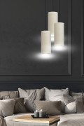 Lampa wisząca BENTE 3 BL PREMIUM WHITE