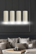 Lampa wisząca BENTE 4 BL WHITE