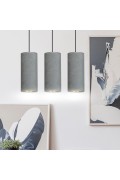 Lampa wisząca BENTE 3 BL GRAY