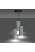 Lampa wisząca BENTE 3 BL PREMIUM GRAY