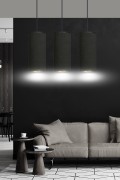 Lampa wisząca BENTE 3 BL BLACK